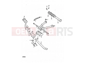 SUZUKI GP125U C (1978) 55 - STAND - FOOTREST (E22)