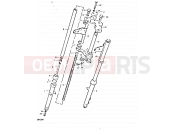 SUZUKI GP125U C (1978) 79 - FRONT FORK (KAYABA)(GP125N)(GP125UN)