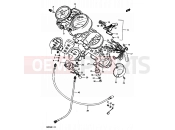 SUZUKI GR650 / GR650X E (1984) 23 - SPEEDOMETER - TACHOMETER