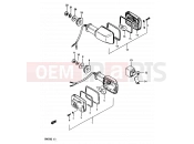 SUZUKI GR650 / GR650X E (1984) 31 - TURN SIGNAL LAMP (E22)