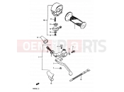 SUZUKI GR650 / GR650X E (1984) 62 - LEFT HANDLE SWITCH
