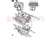 4 - CRANKCASE - Suzuki GS1000 C (1978)