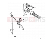 45 - LH HANDLE SWITCH - Suzuki GS1000 C (1978)