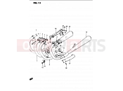 13 - MUFFLER - Suzuki GS1100G G (1986)