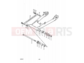 SUZUKI GS450 T (1996) 63 - REAR SWINGING ARM