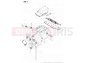 14 - AIR CLEANER - Suzuki GS450L T (1996)
