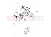 SUZUKI GS450L X (1999) 35 - REAR COMBINATION LAMP (E22, E25)