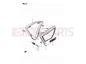SUZUKI GS450L X (1999) 51 - FRAME COVER (MODEL X)
