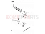 SUZUKI GS450L X (1999) 63 - RIGHT HANDLE SWITCH (MODEL Z)