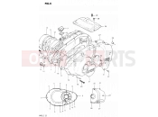 SUZUKI GS450E Z (1982) 6 - CRANKCASE COVER