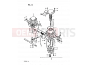 SUZUKI GS450E Z (1982) 13 - CARBURETOR
