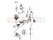 SUZUKI GS450E Z (1982) 40 - WIRING HARNESS