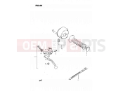 SUZUKI GS450E Z (1982) 64 - LEFT HANDLE SWITCH (MODEL T, X)