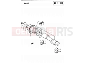 SUZUKI GS450L D (1983) 11 - CRANKSHAFT BALANCER