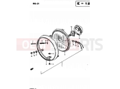 SUZUKI GS450L D (1983) 31 - HEADLAMP (E15, E21, E25, E34, E39)