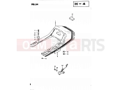 SUZUKI GS450L D (1983) 54 - SEAT TAIL COVER (MODEL D)