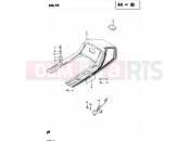 SUZUKI GS450L D (1983) 55 - SEAT TAIL COVER (GS450SD E06, E15, E24, E34)