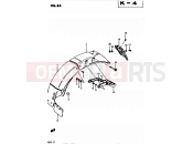 SUZUKI GS450L D (1983) 84 - REAR FENDER