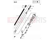 SUZUKI GS450L D (1983) 62 - FRONT RIGHT DAMPER (E34)