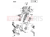 SUZUKI GS450L D (1983) 64 - STEERING STEM