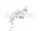 SUZUKI GS450S D (1984) 64 - REAR FENDER