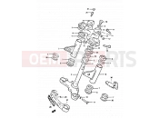 SUZUKI GS450S D (1984) 50 - STEERING STEM