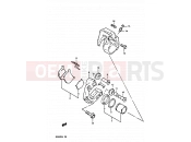 SUZUKI GS450S D (1984) 57 - FRONT CALIPERS (MODEL E/F/G/H, MODEL J E34, E75)