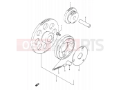 SUZUKI GS500E M (1991) (E28) 9 - STARTER CLUTCH