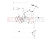 SUZUKI GS500E M (1991) (E28) 13 - AIR CLEANER
