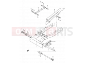 SUZUKI GS500E M (1991) (E28) 47 - REAR SWINGING ARM