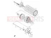 SUZUKI GS500E W (1998) 16 - CLUTCH
