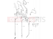 SUZUKI GS500E W (1998) 38 - HANDLEBAR