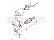 SUZUKI GS550D T (1996) 17 - STARTING MOTOR