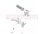 SUZUKI GS550D T (1996) 56 - RIGHT HANDLE SWITCH (E04, E15, E18, E22, E25, E26, E34)