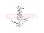 SUZUKI GS550D T (1996) 61 - MASTER CYLINDER (SINGLE DISK)