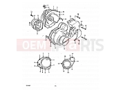SUZUKI GS550E T (1996) 5 - CRANKCASE COVER