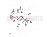 SUZUKI GS550E T (1996) 58 - FRONT CALIPERS (ET ALL SPEC. AND DT) (DOUBLE DISK)