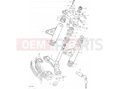 49 - STEERING STEM - Suzuki GS550L T (1996)