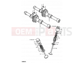 SUZUKI GS850G X (1999) 9 - CAM SHAFT - VALVE