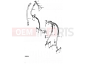 SUZUKI GS850G X (1999) 71 - FRONT BRAKE HOSE