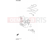 SUZUKI GSF1250SA L5 (2015) Bandit (E21) 458A - MANUAL BOX