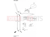 SUZUKI GSF1250SA L5 (2015) Bandit (E21) 462A - HANDLEBAR