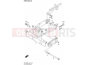 SUZUKI GSF1250SA L5 (2015) Bandit (E21) 541A - REAR SWINGINGARM