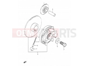 8 - STARTER CLUTCH - Suzuki GSF400 M (1991) Bandit (E03,E28,E33)