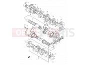 18 - TRANSMISSION - Suzuki GSF400 M (1991) Bandit (E03,E28,E33)