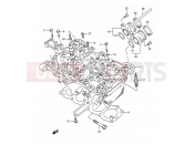 SUZUKI GSF400 P (1993) Bandit (E03,E28,E33) 2 - CYLINDER HEAD