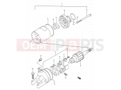 SUZUKI GSF400 P (1993) Bandit (E03,E28,E33) 20 - STARTING MOTOR