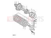 SUZUKI GSX400FE X (1999) 14 - CLUTCH