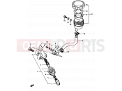 SUZUKI GSX750ES D (1983) 84 - REAR MASTER CYLINDER (MODEL D)