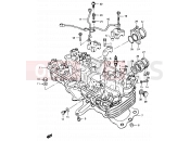 2 - CYLINDER HEAD - Suzuki GSX750ES / GSX750EF / GSX750E E (1984)